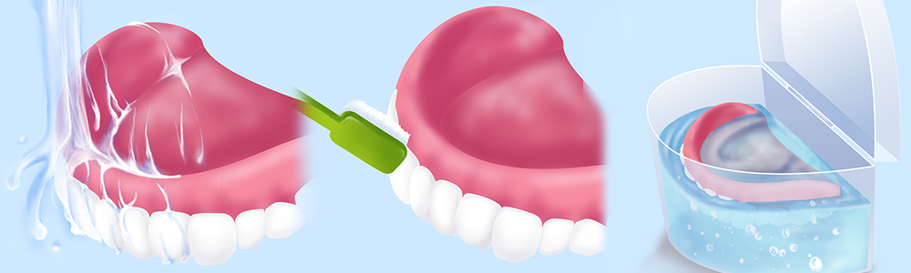 入れ歯のお手入れ方法